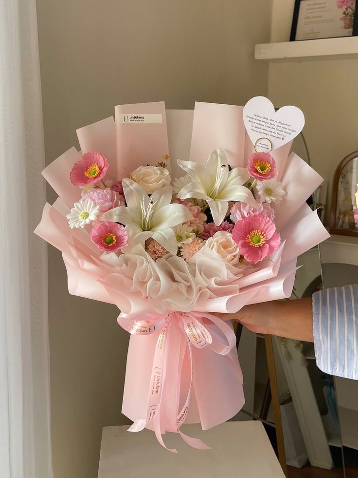 Soft Rosy Blush Bouquet