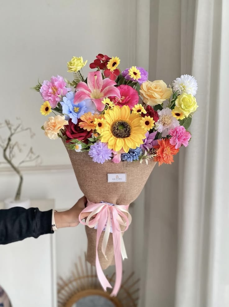 Vibrant Meadow Mixed Bouquet